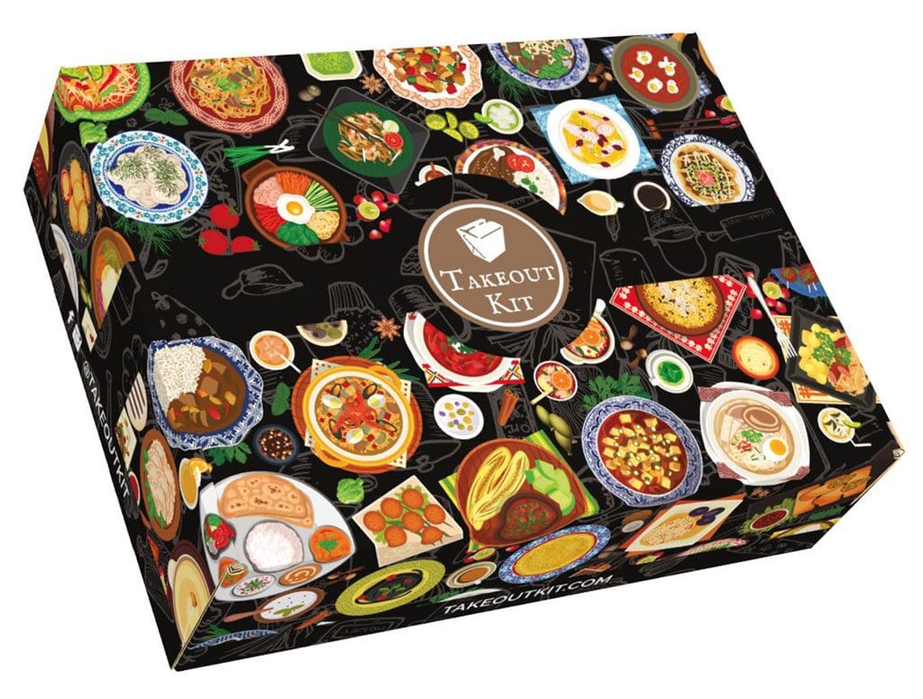 Takeout Kit International Food Subscription Box Unique Gifts for Foodies 2018