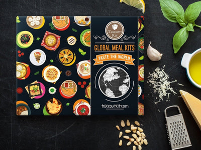 Takeout Kit Meal Kits International Food Subscription Box Unique Gifts for Foodies 2019
