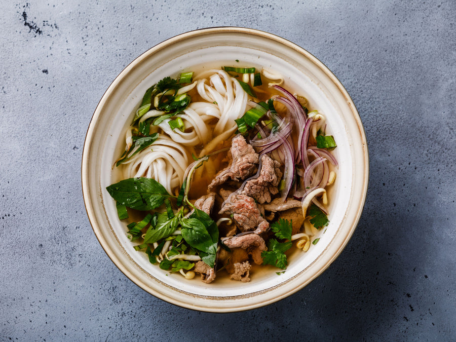 Vietnamese Pho Noodle Soup