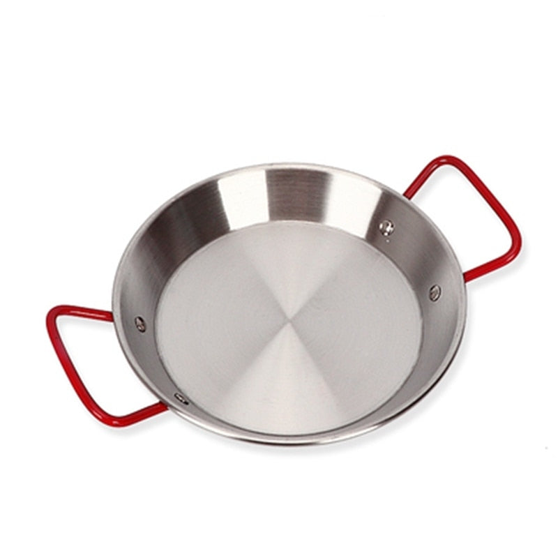 Steel Paella Pan Suitable For Induction