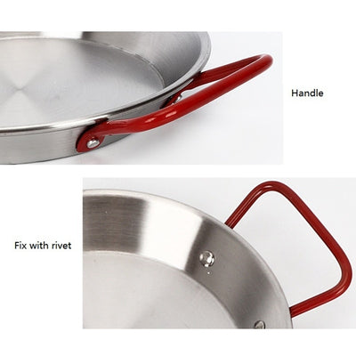 New! Stainless Steel Spanish Paella Pan