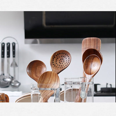 New! Thai Teak Wooden Spoons