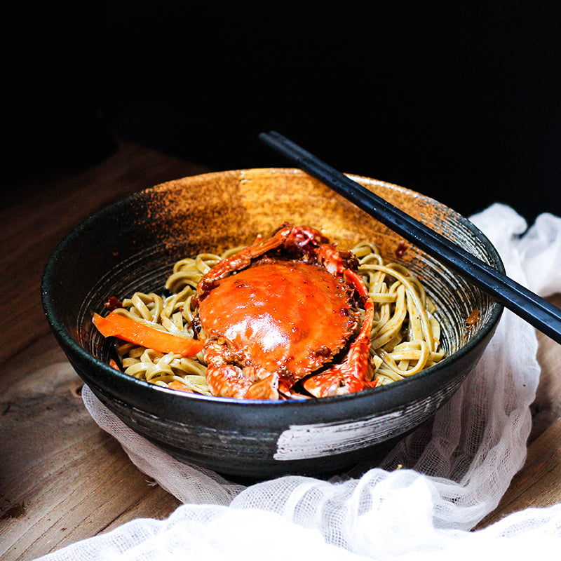 New! Japanese-Style Ceramic Ramen Bowl